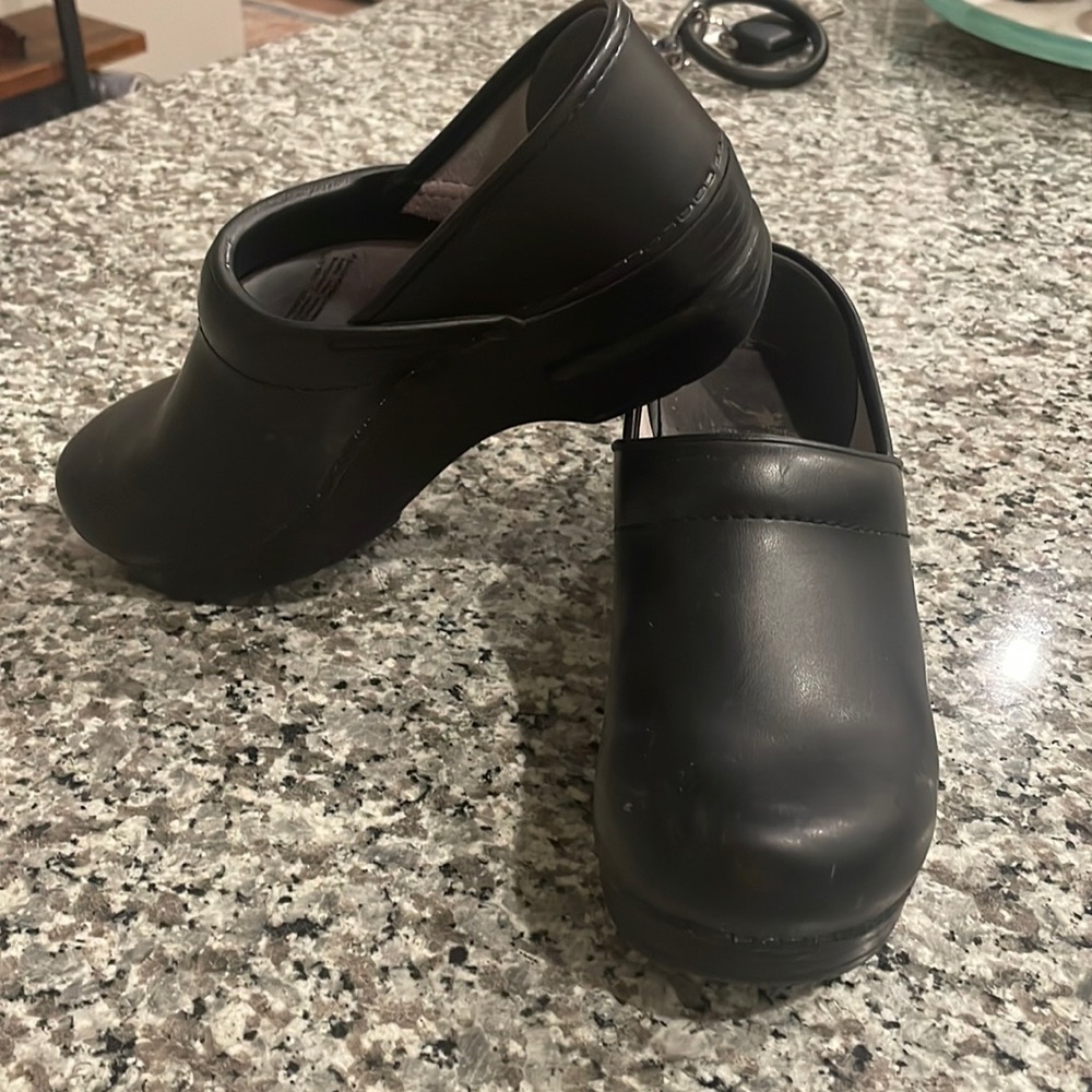 Danskos - only worn a handful of times. In good condition.
